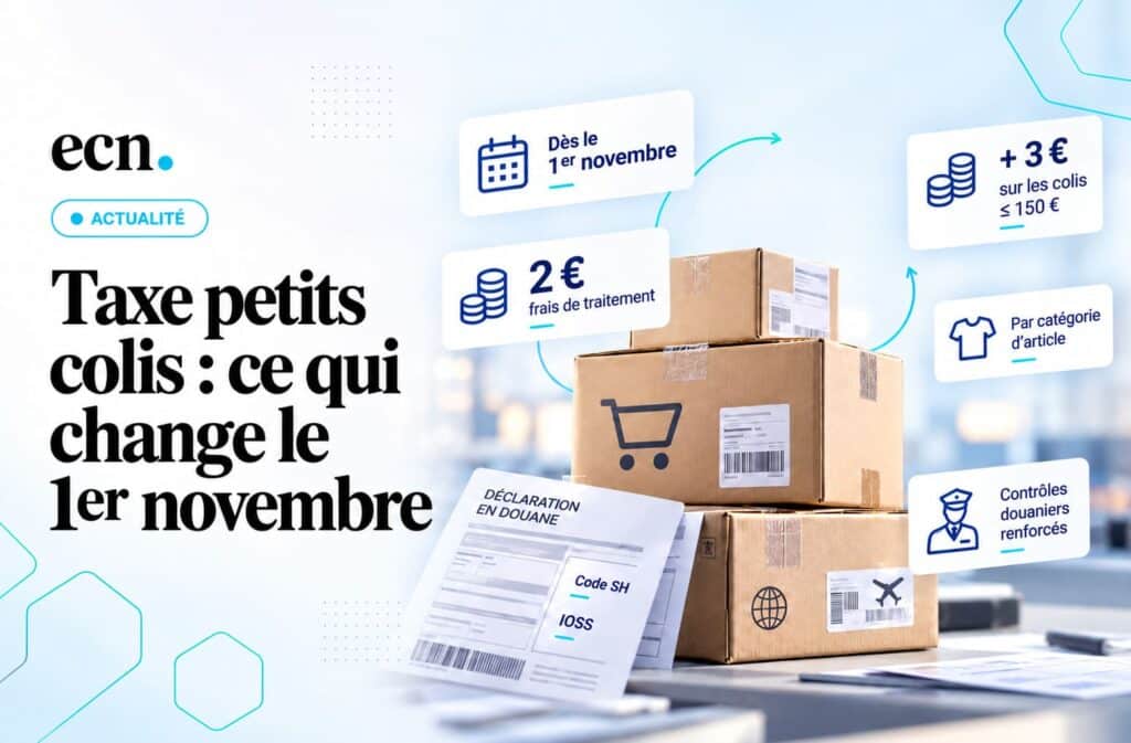 Taxe petits colis : ce qui change le 1er novembre 2026 avec les nouveaux frais de 2€