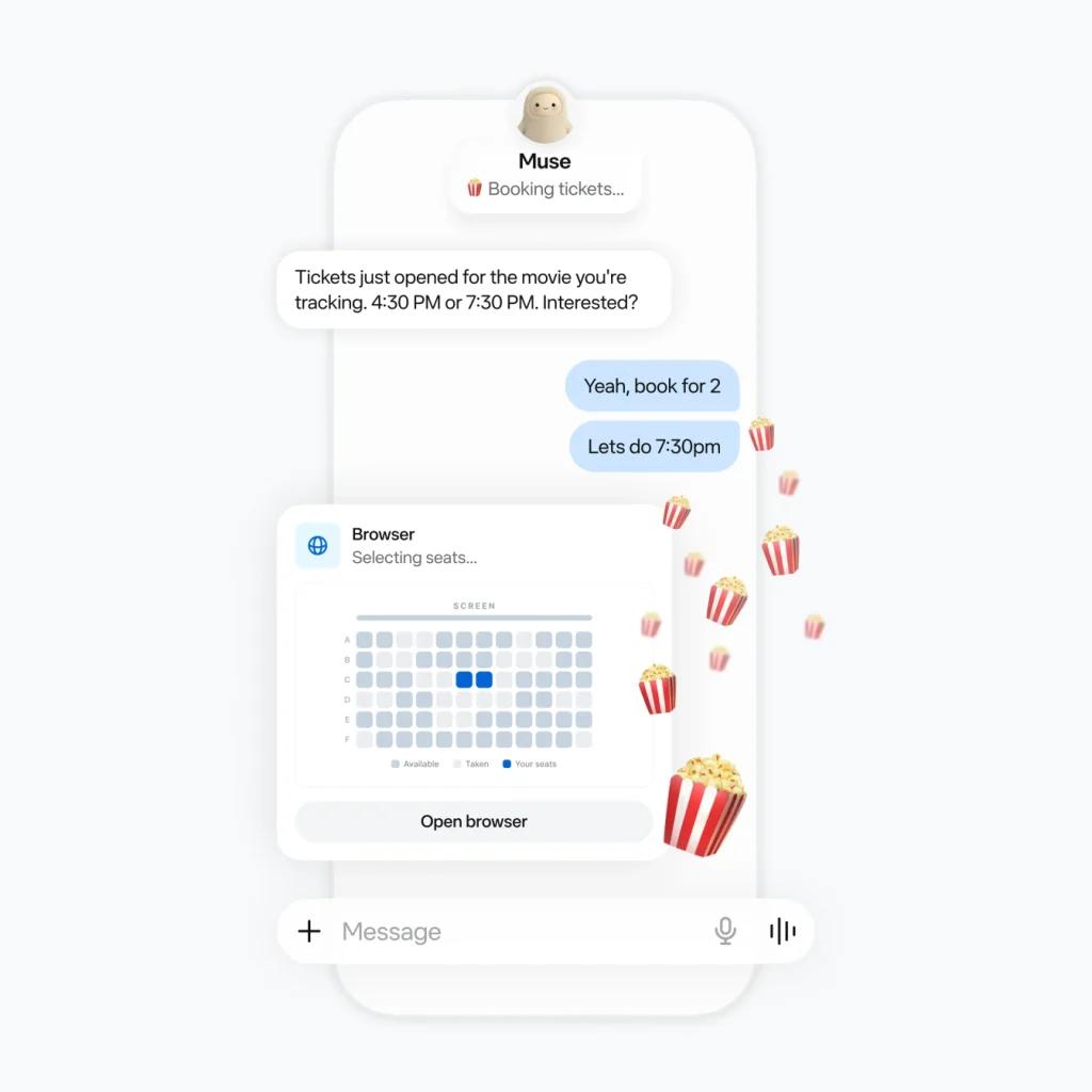 exemple Meta Muse ticket cin&eacute;ma